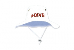 Trident I-Dive Sun Hat - White
