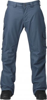 Burton Men's Cargo Classic Fit Pant - Washed Blue