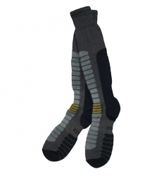 Euro Board Supreme Snowboard Socks- Dark Grey