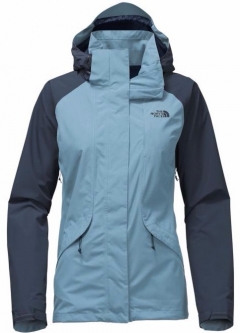 The North Face Women's Boundary Triclimate Jacket - Provincial Blue/ Ink Blue