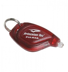 Princeton Tec Pulsar LED Keychain Light Red-