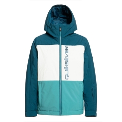 Quiksilver Boy's Side Hit Youth Jacket - Brittany Blue