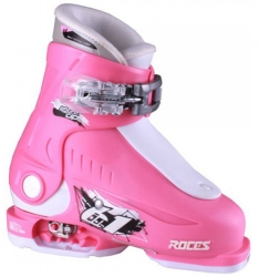 Roces IDEA UP Ski Boot - Deep Pink and White