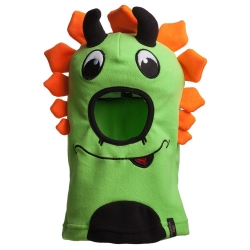 Screamer Kid's Dino Facemask - Green