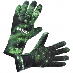 Seac Anatomic Camo 3.5mm Gloves - Green
