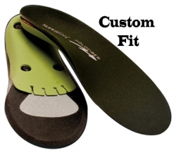 Superfeet Custom Green Footbed