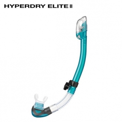 Tusa Hyperdry Elite II Snorkle - Ocean Green