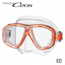 Tusa M-212 Freedom Ceos Dive Mask - Energy Orange