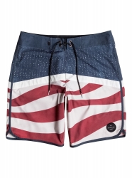 Quiksilver Crypto Scallop 20" Boardshorts - Navy Blazer