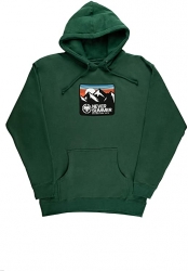 Never Summer Retro Mountain Pullover - Alpine Green