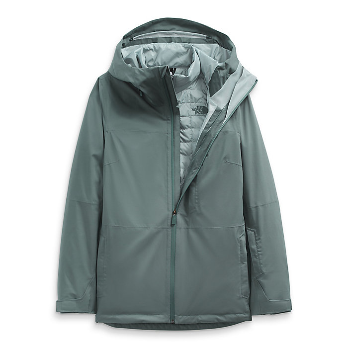 The North Face Women's Thermoball Eco Snow Triclimate Jacket - Balsam Green/Silver Blue: Neptune Diving &