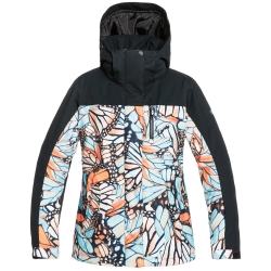 Roxy Jetty Block Jacket - Stone Blue Papil