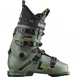 Salomon Shift Pro 100 AT Ski Boots - Oil Green/ Black/ Solar Power