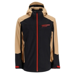 Spyder Men's Seventy-Eight Jacket - Black/Tan