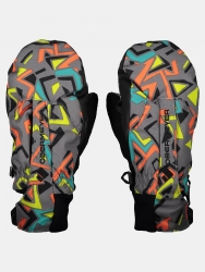 Obermeyer Thumbs Up Mitten Print - Throwback