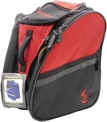 Transpack TRV Ballistic Pro Boot Bag - Glen Plake Red w/Charcoal Electric