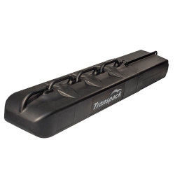 Transpack Hard Case Jet - Black w/ Silver Logo