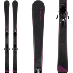 Elan Women's Snow Black System Snow Skis