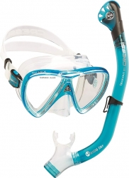 Cressi Ikarus and Orion Dry Combo - Aquamarine