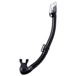 Tusa Hyperdry Elite II Snorkle - Black QB