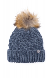 686 Women's Majesty Cable Knit Beanie - Orion Blue