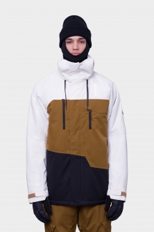 686 Men's Geo Insulated Jacket - Birch Wash