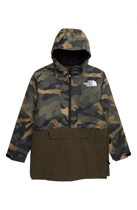 north face camo anorak