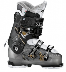 Dalbello Women's Luna 90 Ski Boot - Black Transparent/ Black