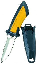 Tusa FK-10 Mini Point Dive Knife - Yellow