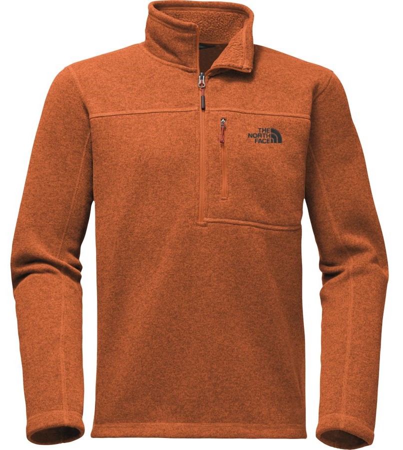 Sinds Arabisch Surrey The North Face Men's Gordon Lyons 1/4 Zip - Autumnal Orange Heather:  Neptune Diving & Ski