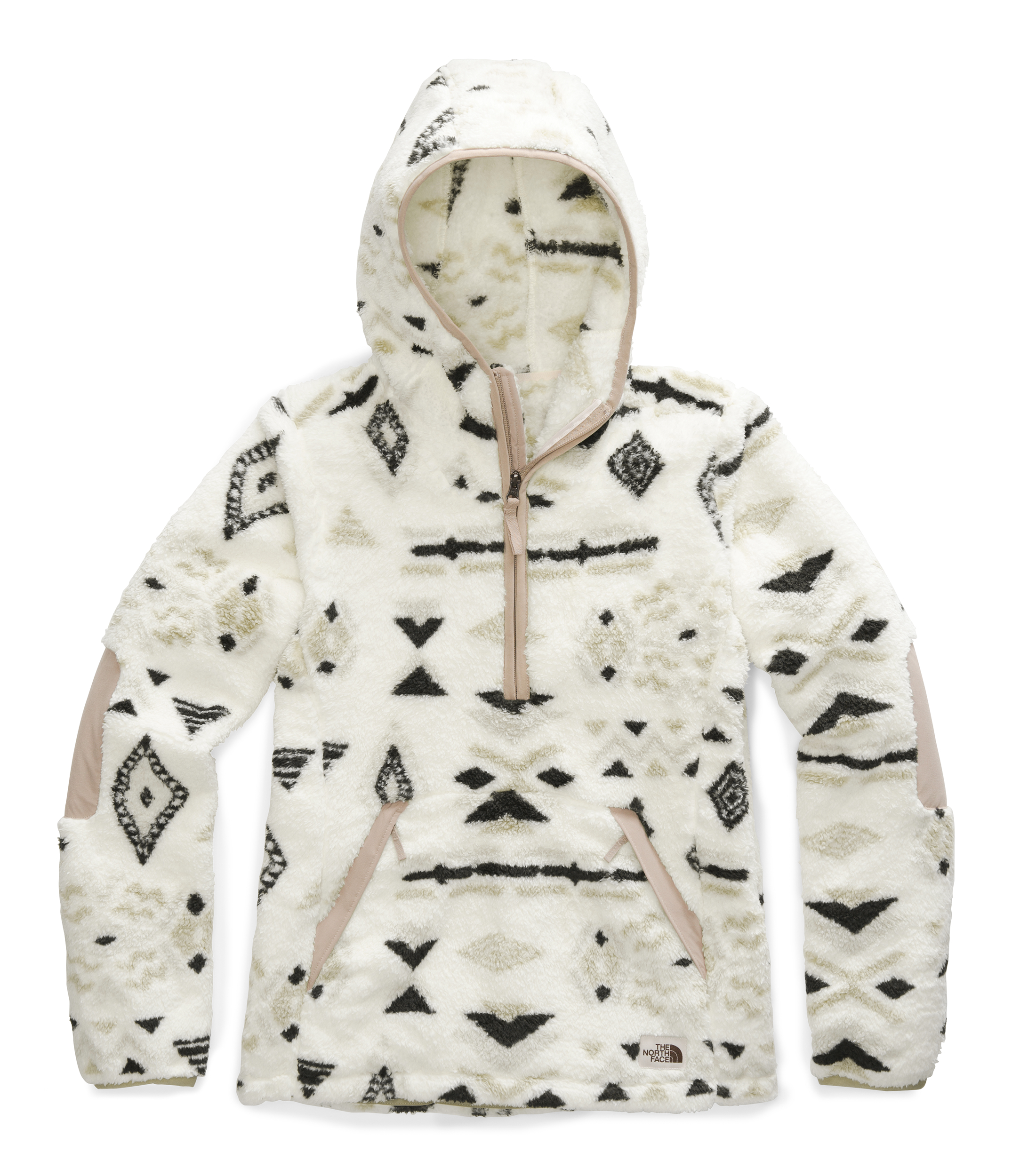 The North Face Women's Campshire Pullover Hoodie Vintage White / California Print: Neptune Diving Ski