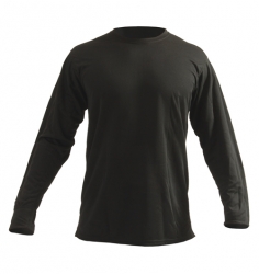 PolarMax Midweight Double Baselayer Crew- Black
