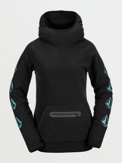 Volcom Women's Polartec Mid Hoody - Black