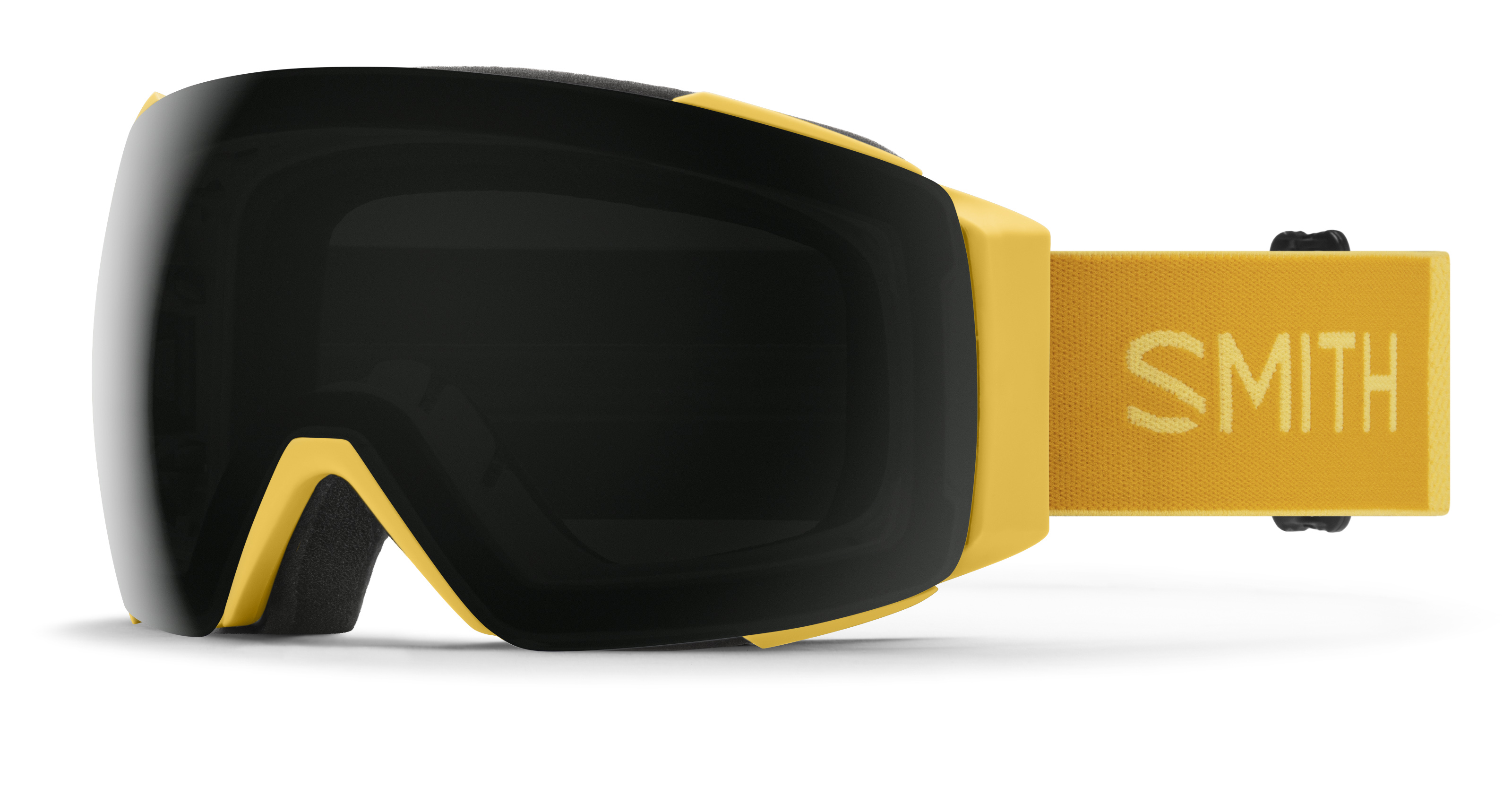 Smith I/O Storm Chromapop Black - Diving Ski Snow Goggles Flash: Yellow Mirror/Chromapop Sun Citrine & Mag Neptune