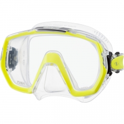 Tusa M-1003 Freedom Elite Mask - Flash Yellow