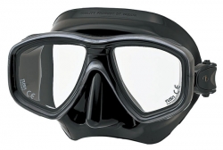 Tusa M-212 Freedom Ceos Dive Mask - Black and Black