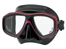 Tusa M-212 Freedom Ceos Dive Mask - Metallic Dark Red/Black