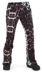 Volcom Women's Battle Stretch Pant - Cheetah