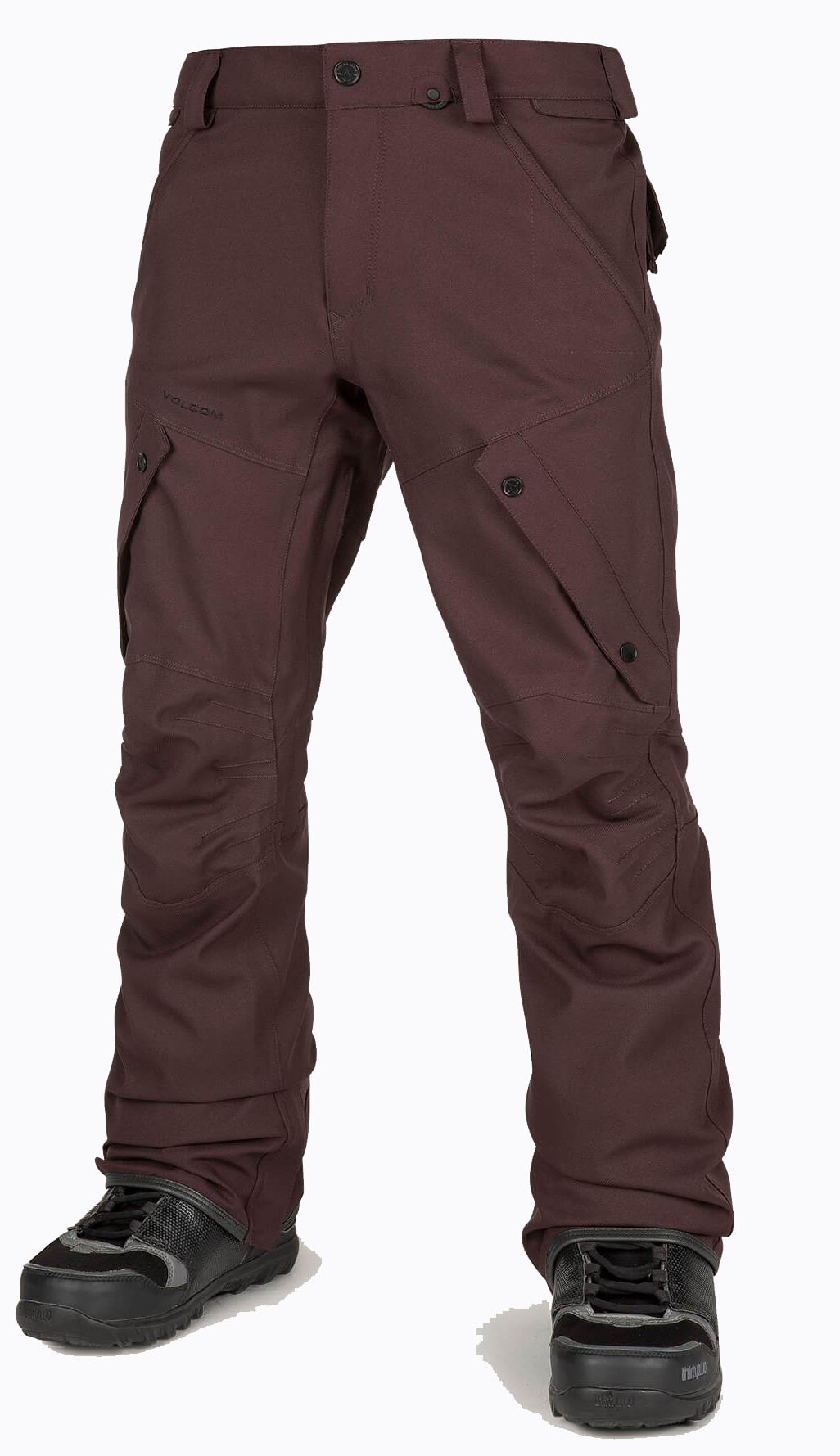 Volcom Men's Articulated Pant - Black Red: Neptune Diving & Ski