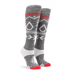 Volcom Women's TTT Sock - Heather Grey