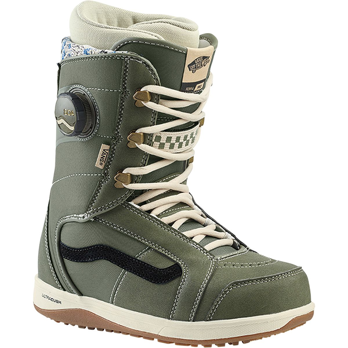 Vans Women's Ferra Pro Snowboard Boots Lichen Green/ Diving & Ski